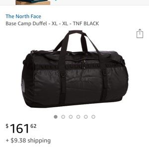 North face base camp XL duffel